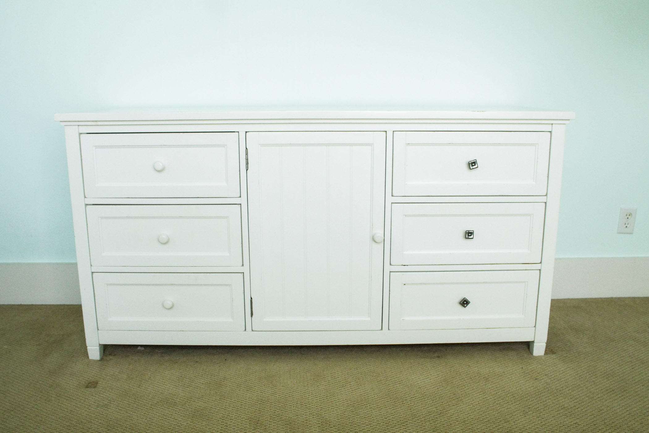 Pottery Barn Teen White Dresser