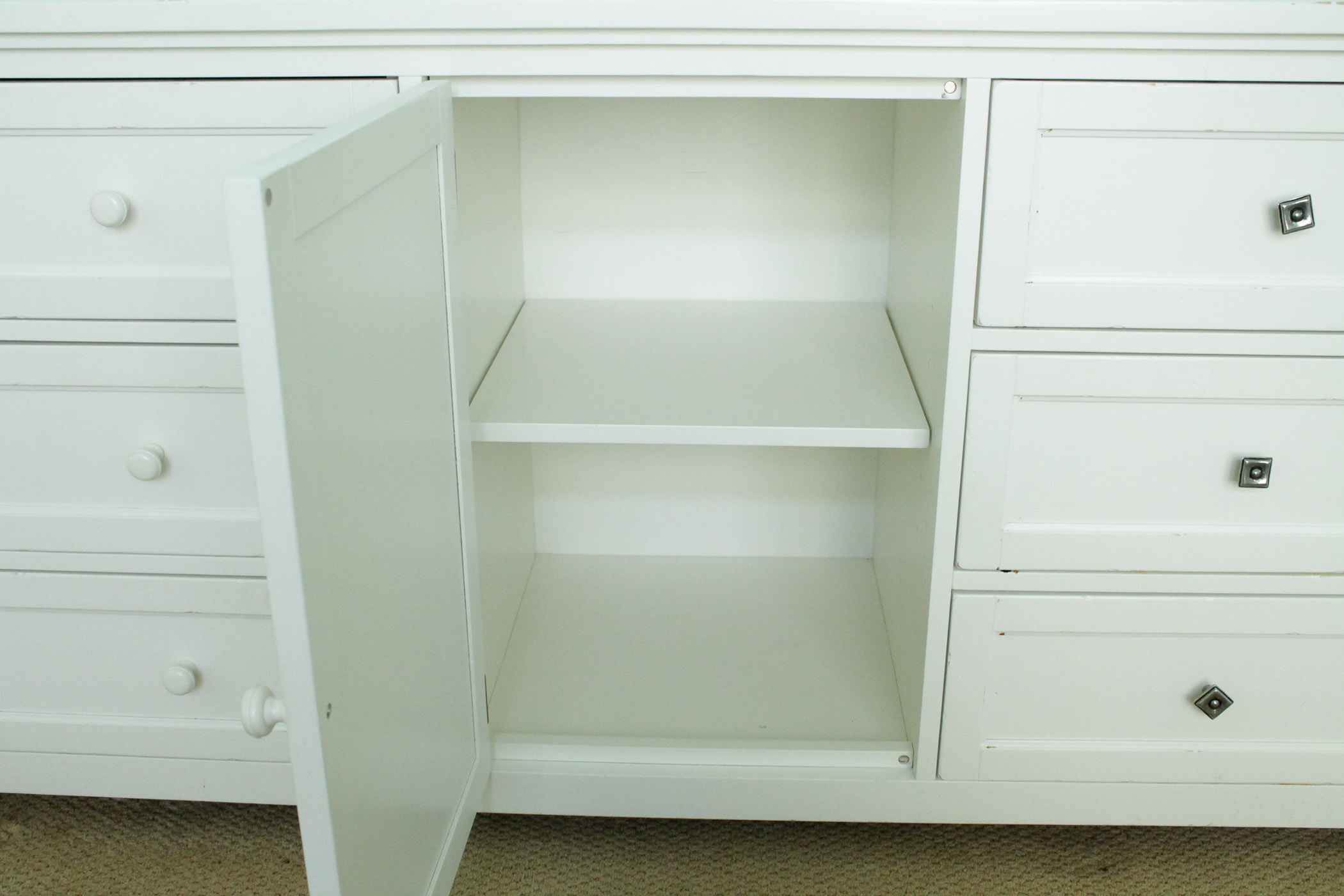 Pottery Barn Teen White Dresser