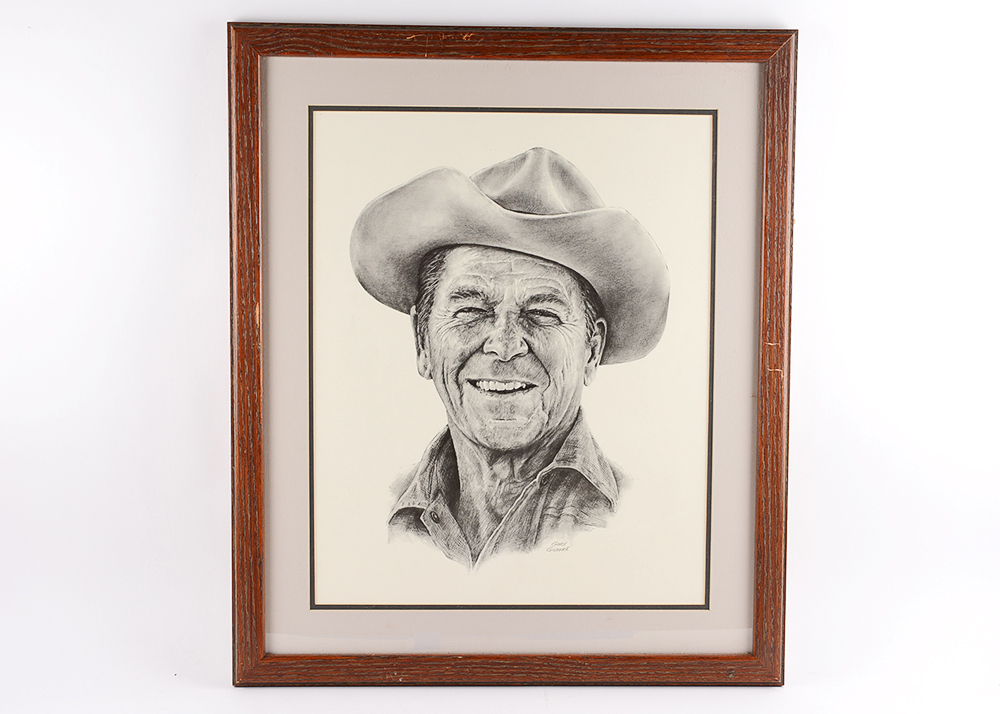 Gary Giuffre's Ronald Reagan Print