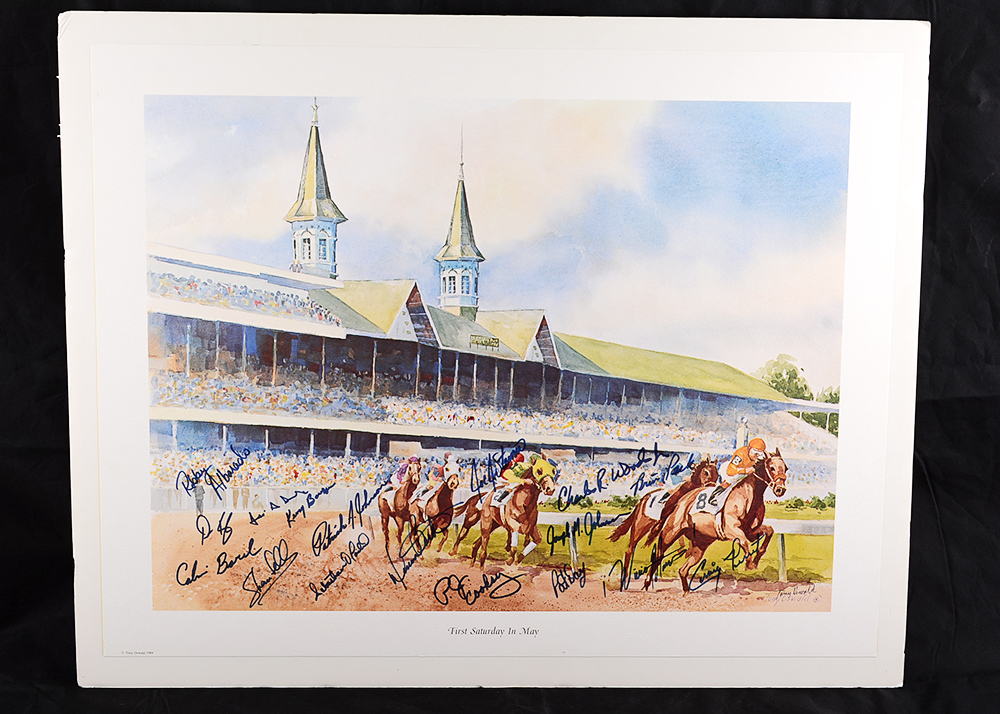 Tony Oswald's "First Saturday in May" Print