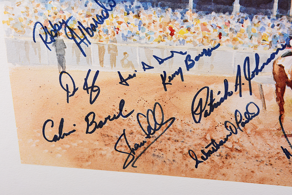 Tony Oswald's "First Saturday in May" Print