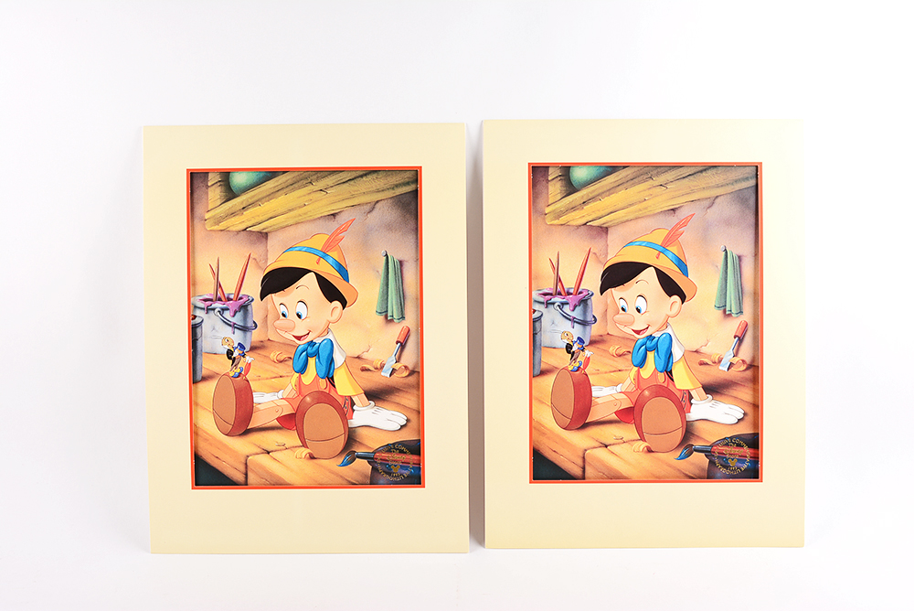 Walt Disney Lithographs and Serigraph