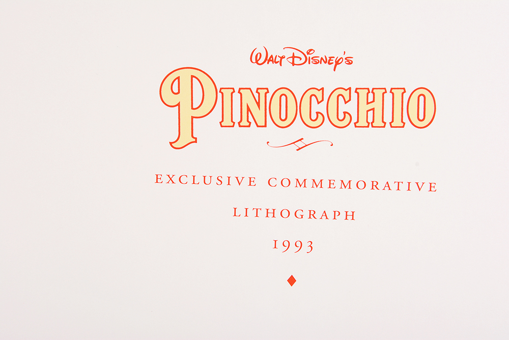 Walt Disney Lithographs and Serigraph