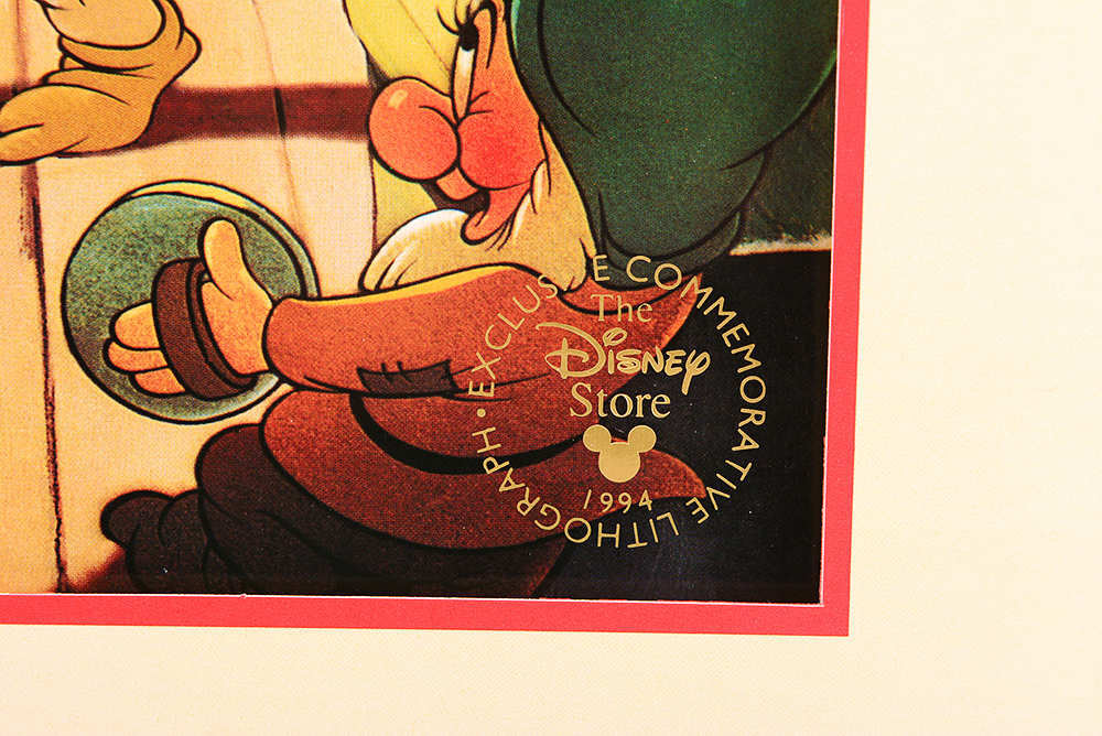 Walt Disney Lithographs and Serigraph