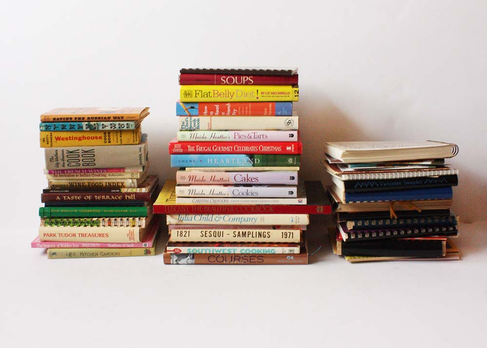 Assortment of Cookbooks