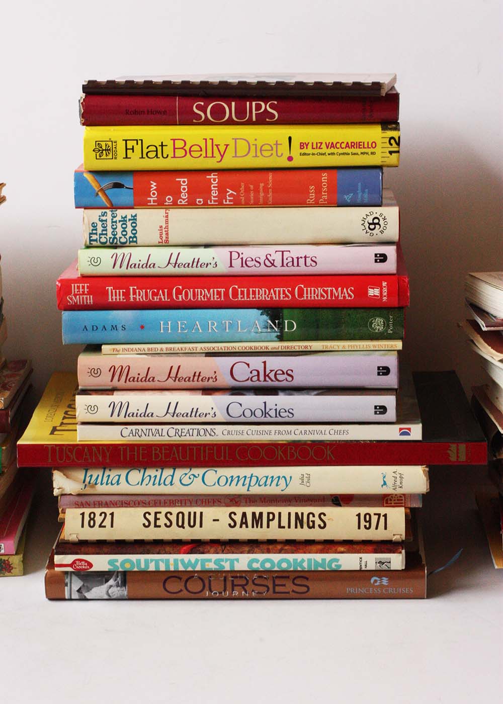 Assortment of Cookbooks