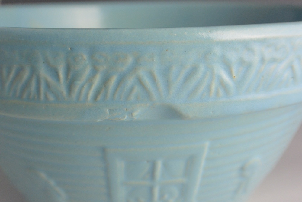 1920s "Girl With Watering Can" by McCoy Mixing Bowl