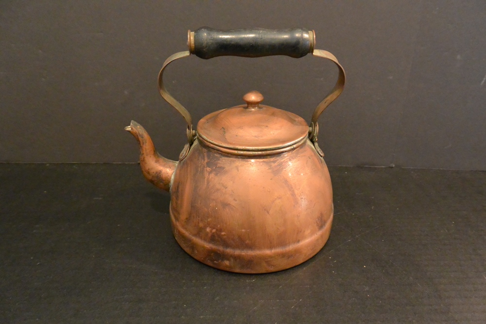 Antique and Modern Copper Water Kettles