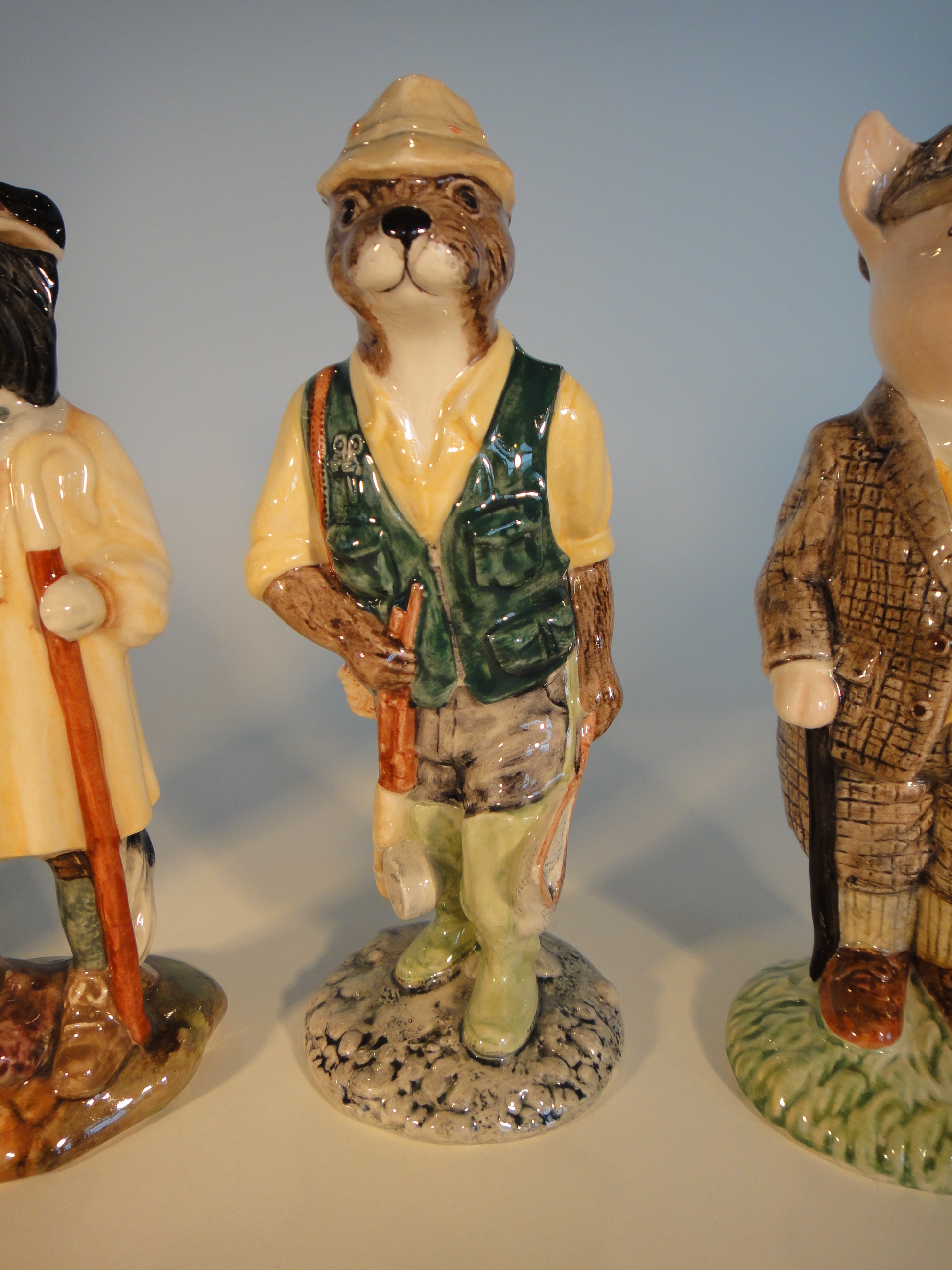 Four Vintage Limited Edition John Beswick Figurines