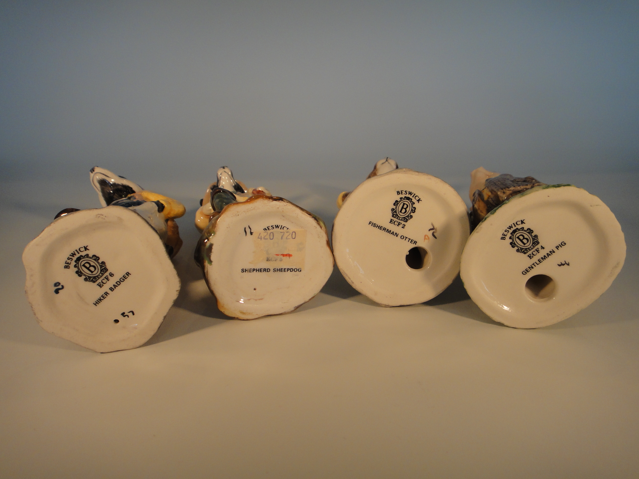 Four Vintage Limited Edition John Beswick Figurines