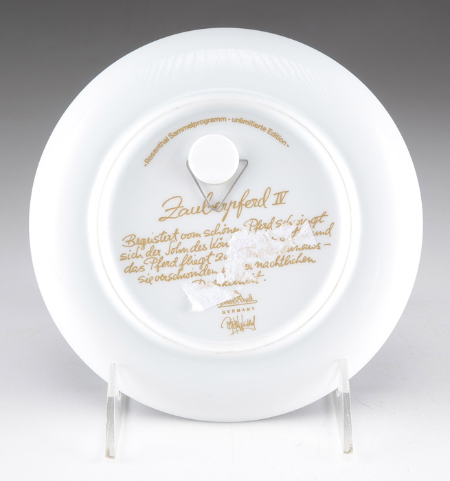 Rosenthal German "The Magic Horse" Collector's Plates