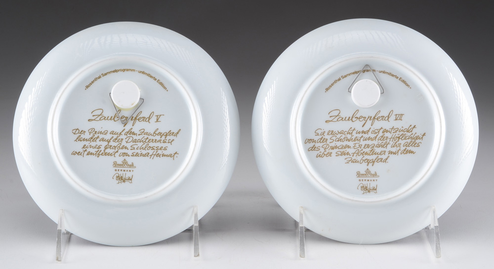 Rosenthal German "The Magic Horse" Collector's Plates