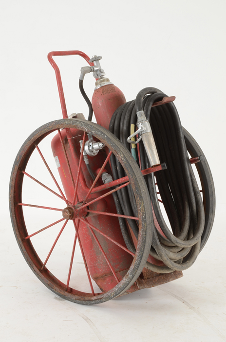 Vintage Ansul Wagon Wheel Fire Extinguisher