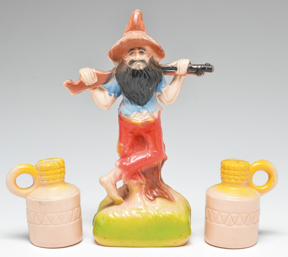 Four Vintage Character Salt and Pepper Sets