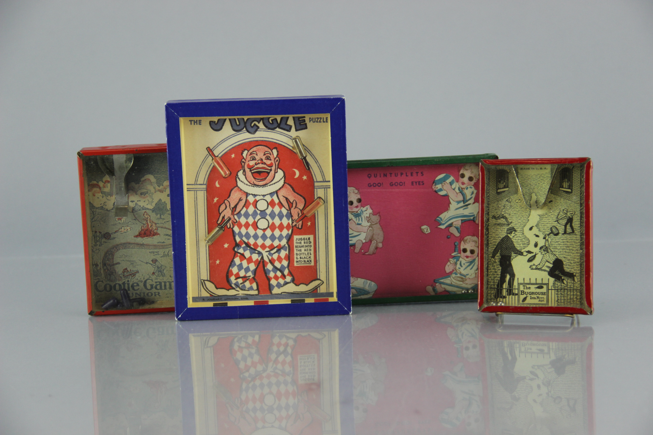 Vintage Comic Dexterity Puzzles