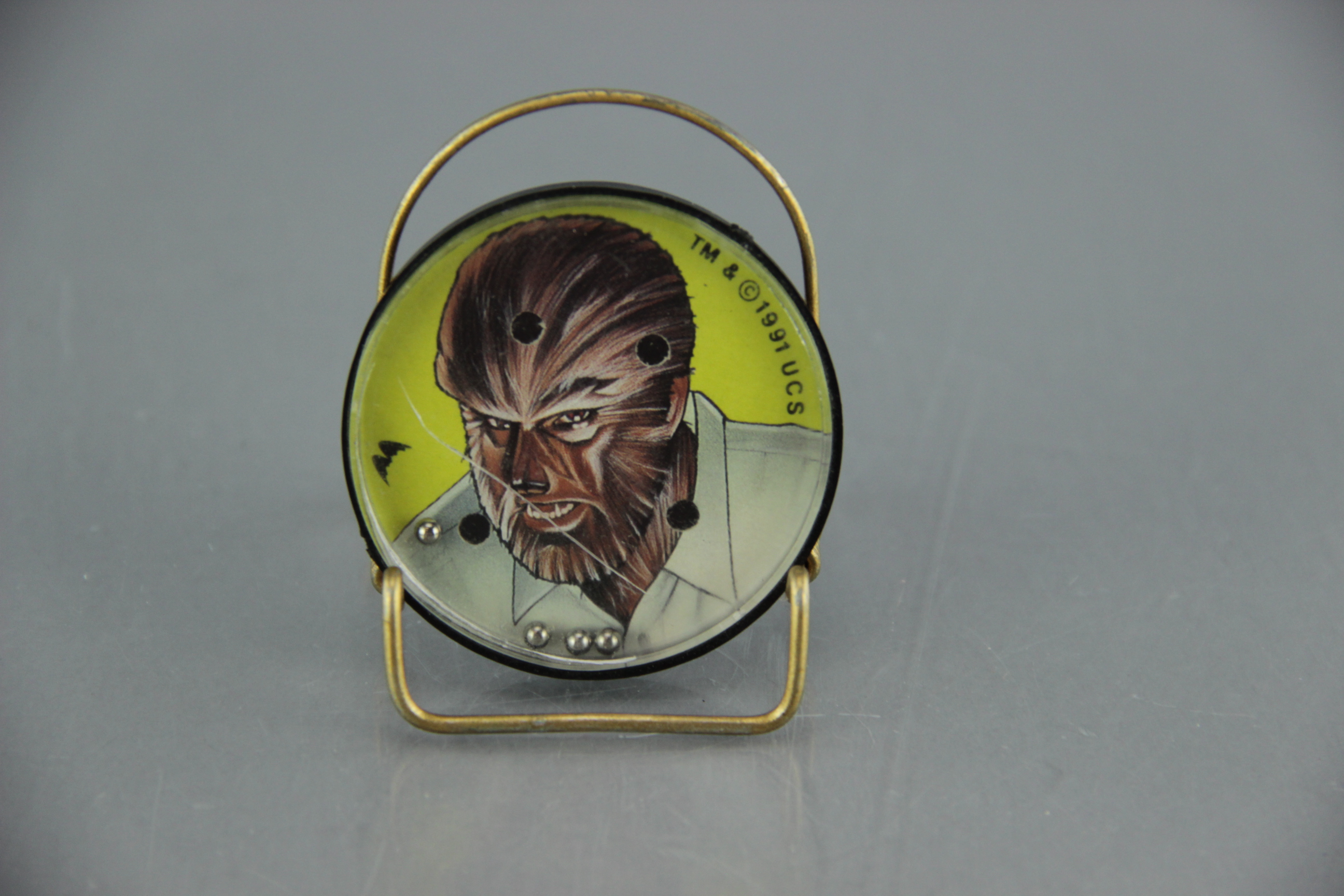 Vintage Round Plastic Dexterity Puzzles