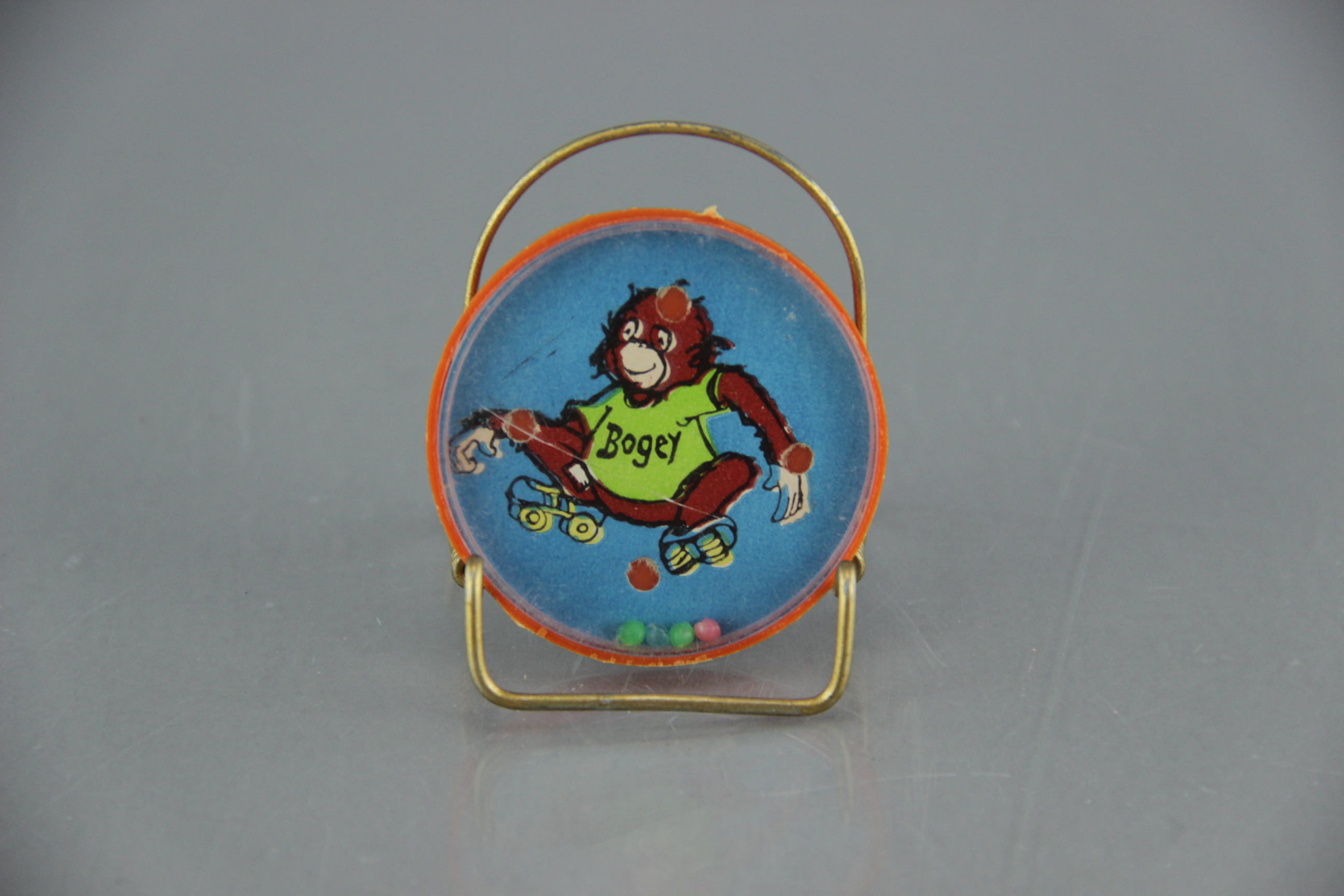 Vintage Round Plastic Dexterity Puzzles