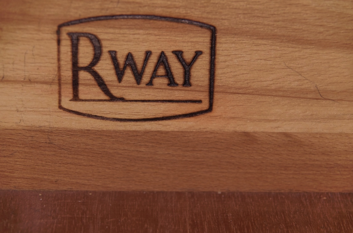 R-Way Furniture Co. Sheraton Style Bow Front Buffet