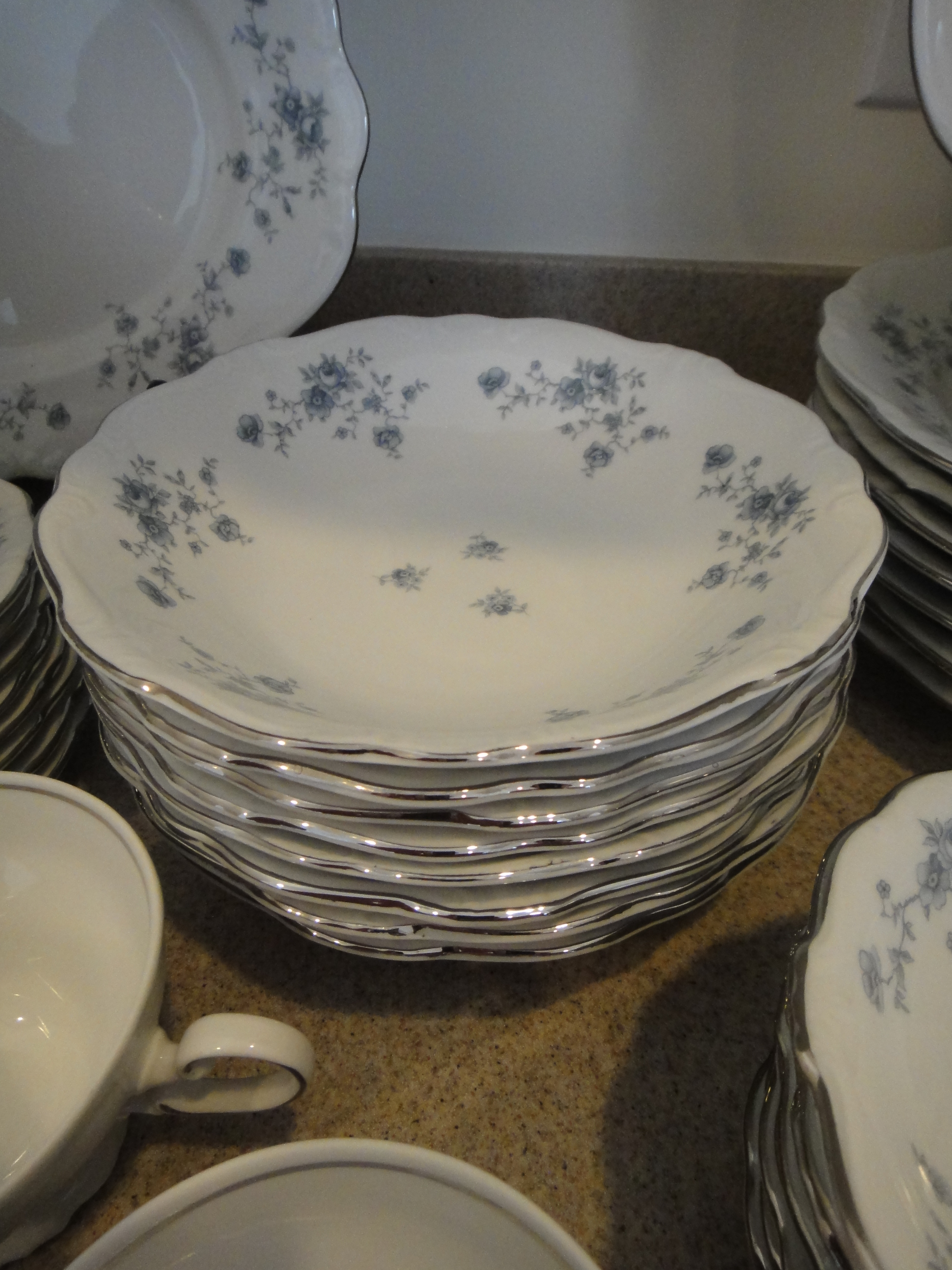 Johann Haviland Bavaria China "Blue Garland"