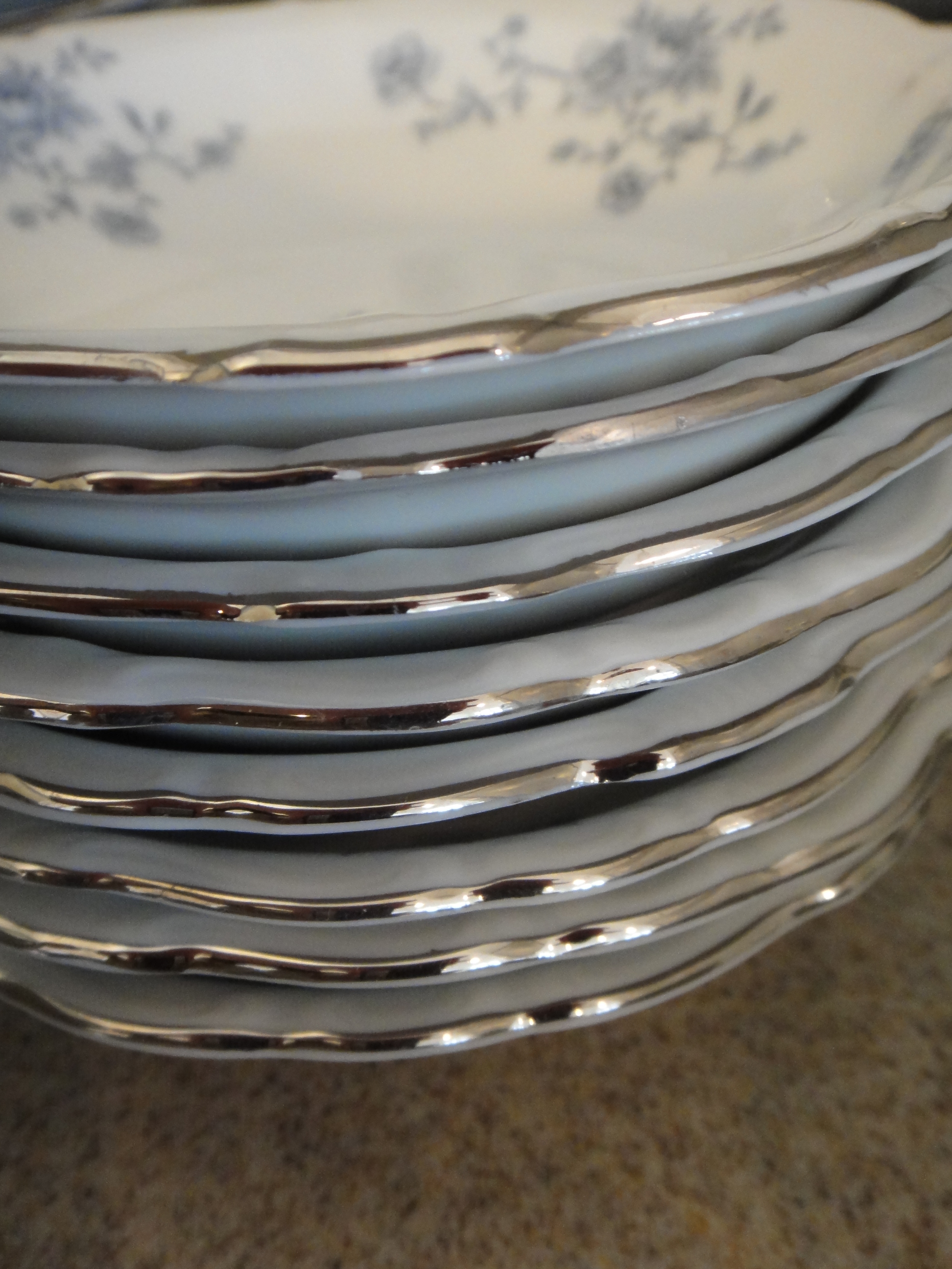 Johann Haviland Bavaria China "Blue Garland"