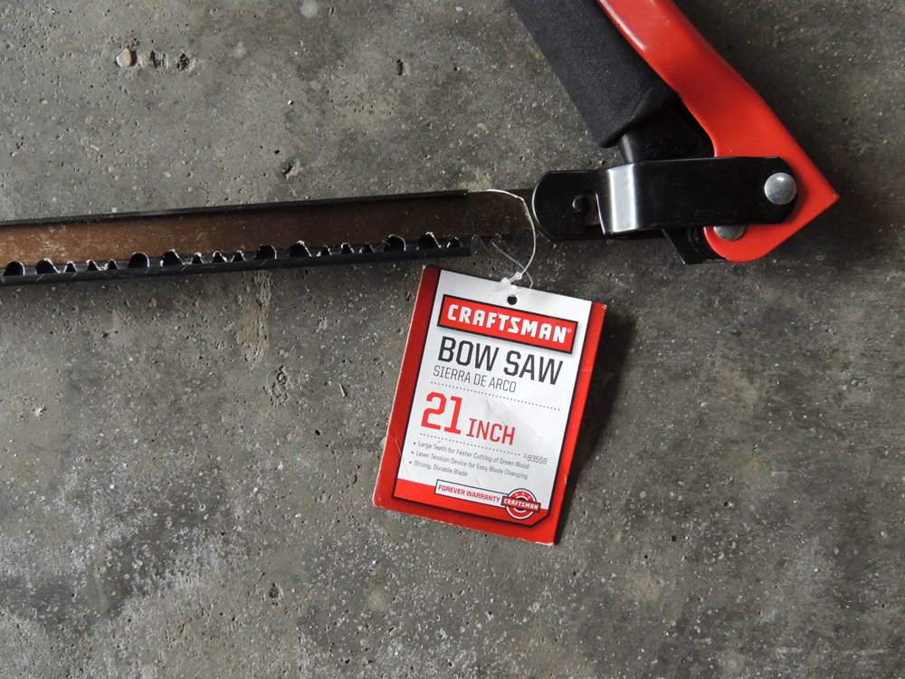 Craftsman Yard Hand Trimmers and Bow Saw