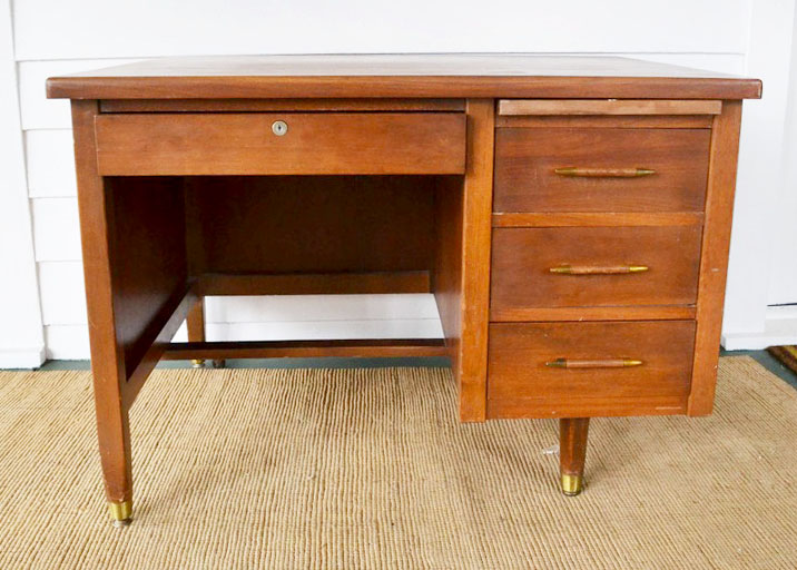 Vintage Mid-Century Modern Desk