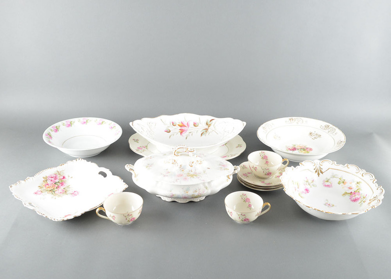 Assorted Floral China