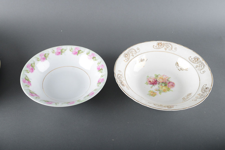 Assorted Floral China