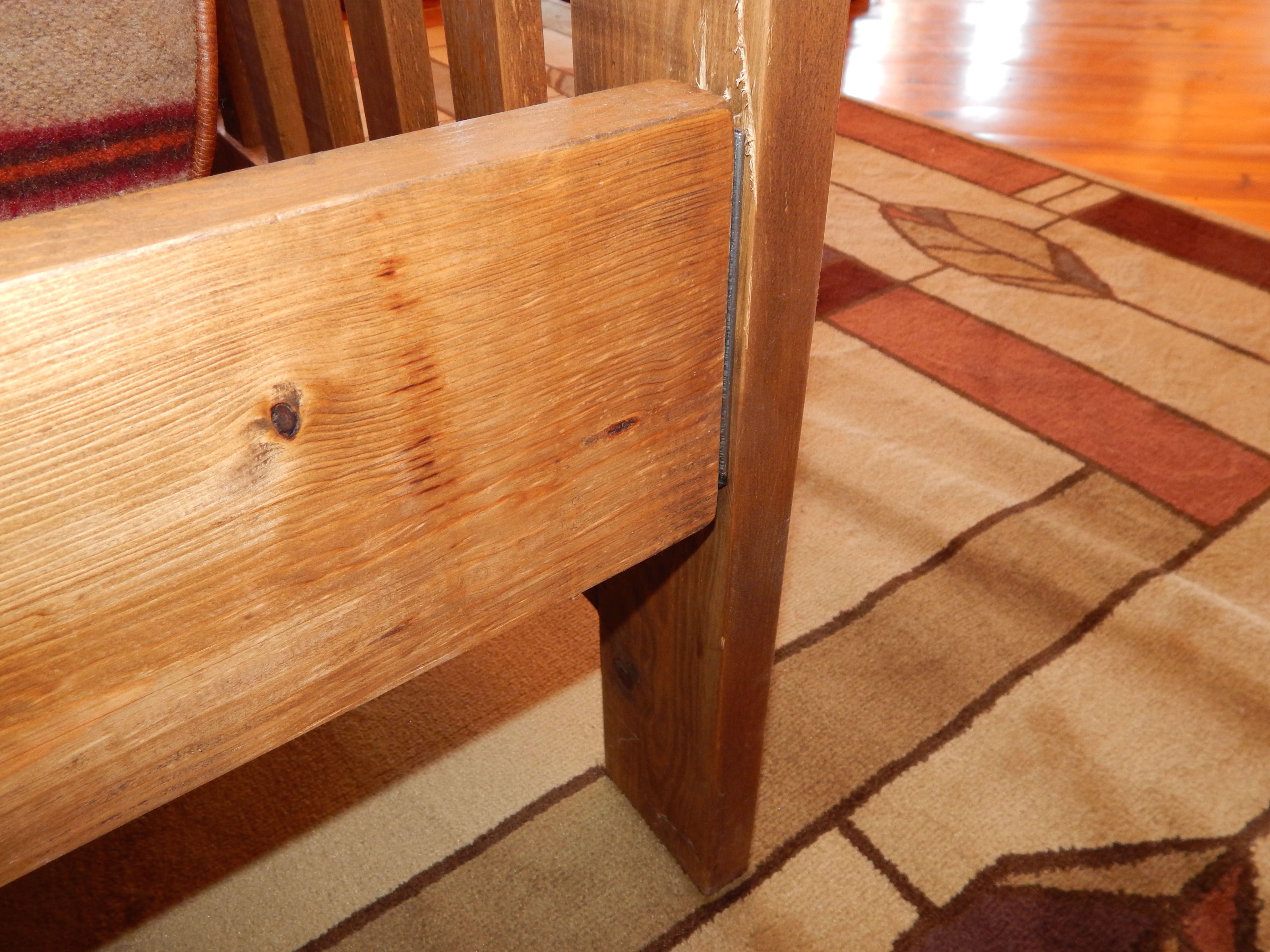 Rustic Pine Texas Star Bed