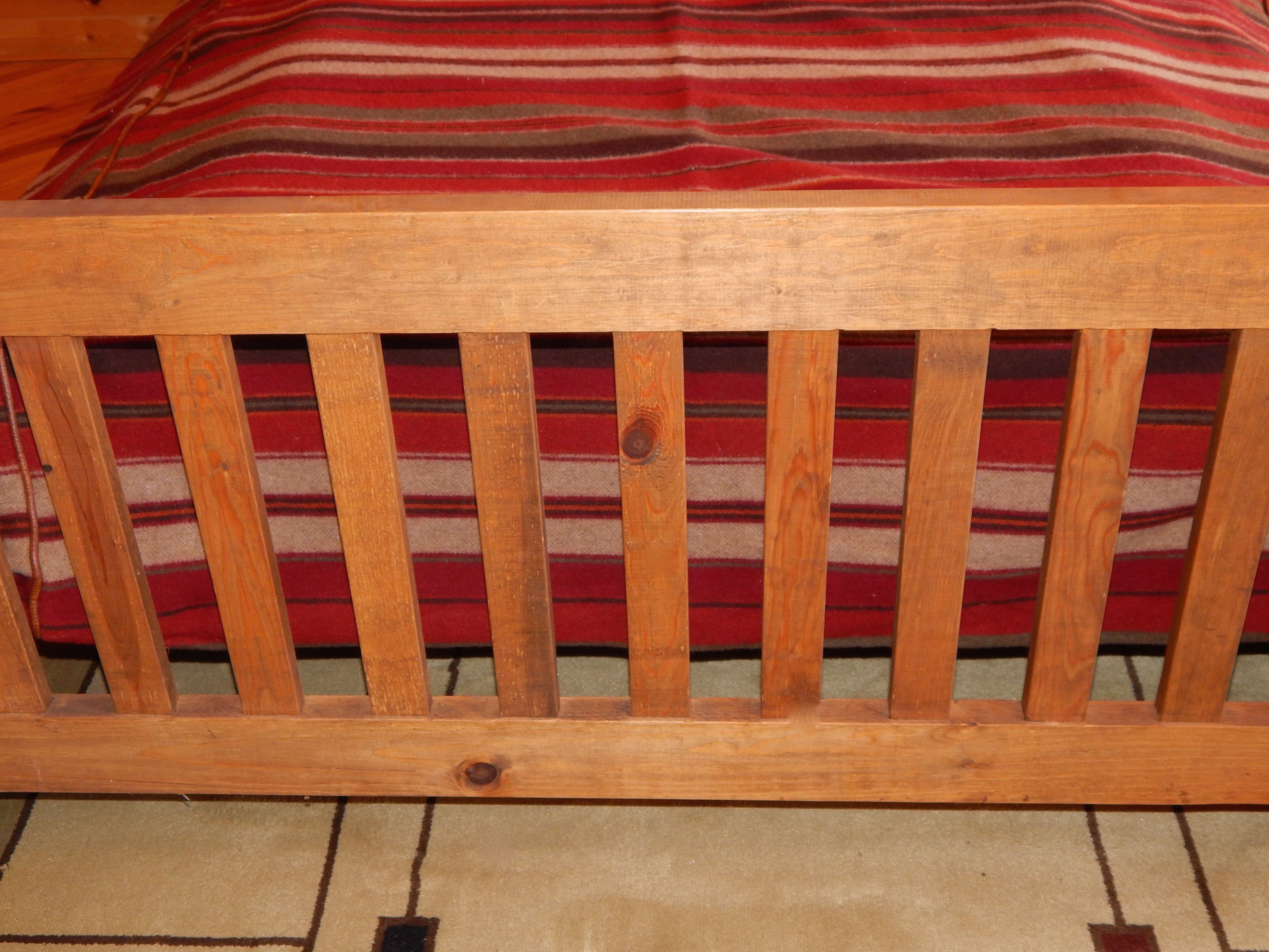 Rustic Pine Texas Star Bed