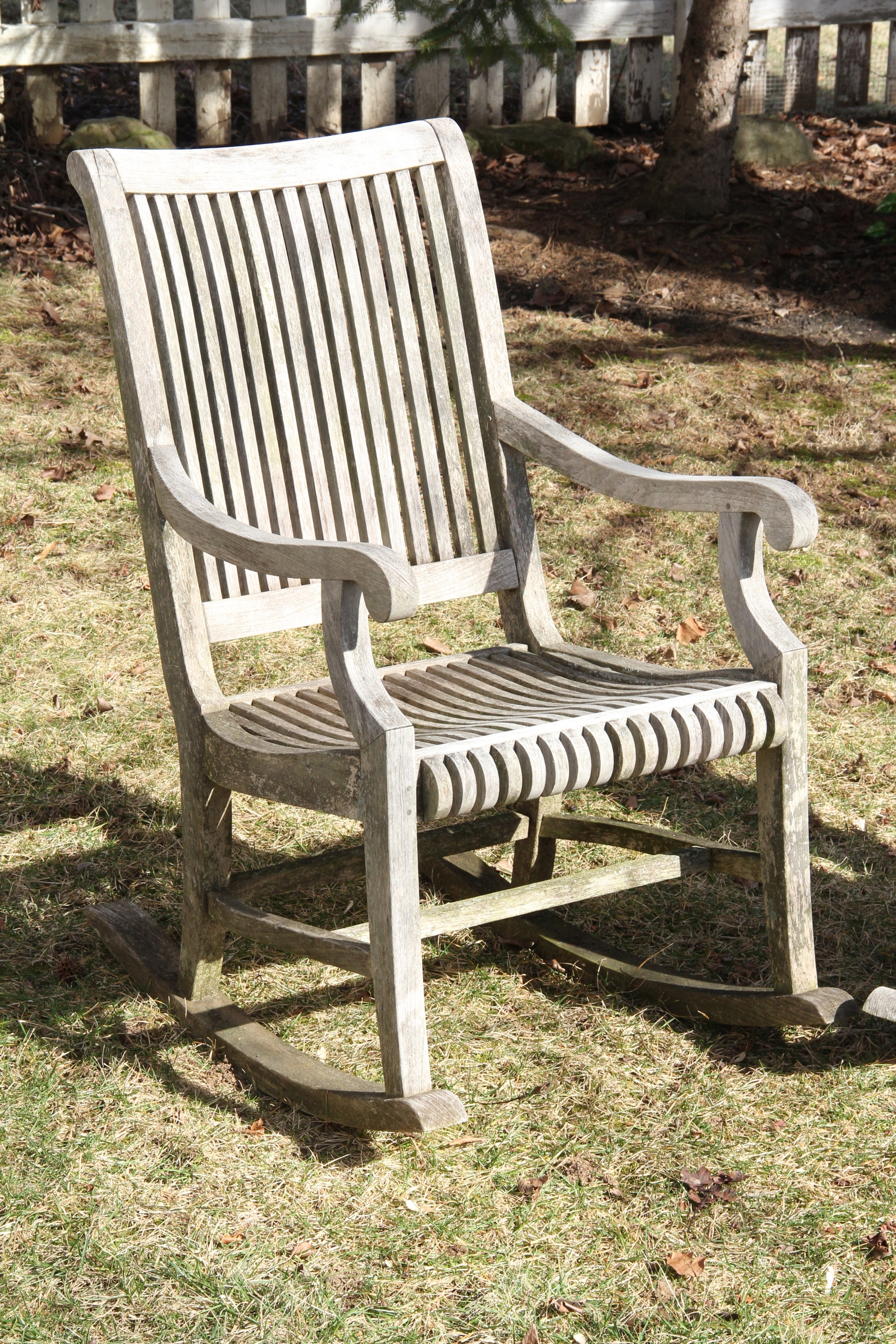 Smith and Hawken Teak Rocker Pair