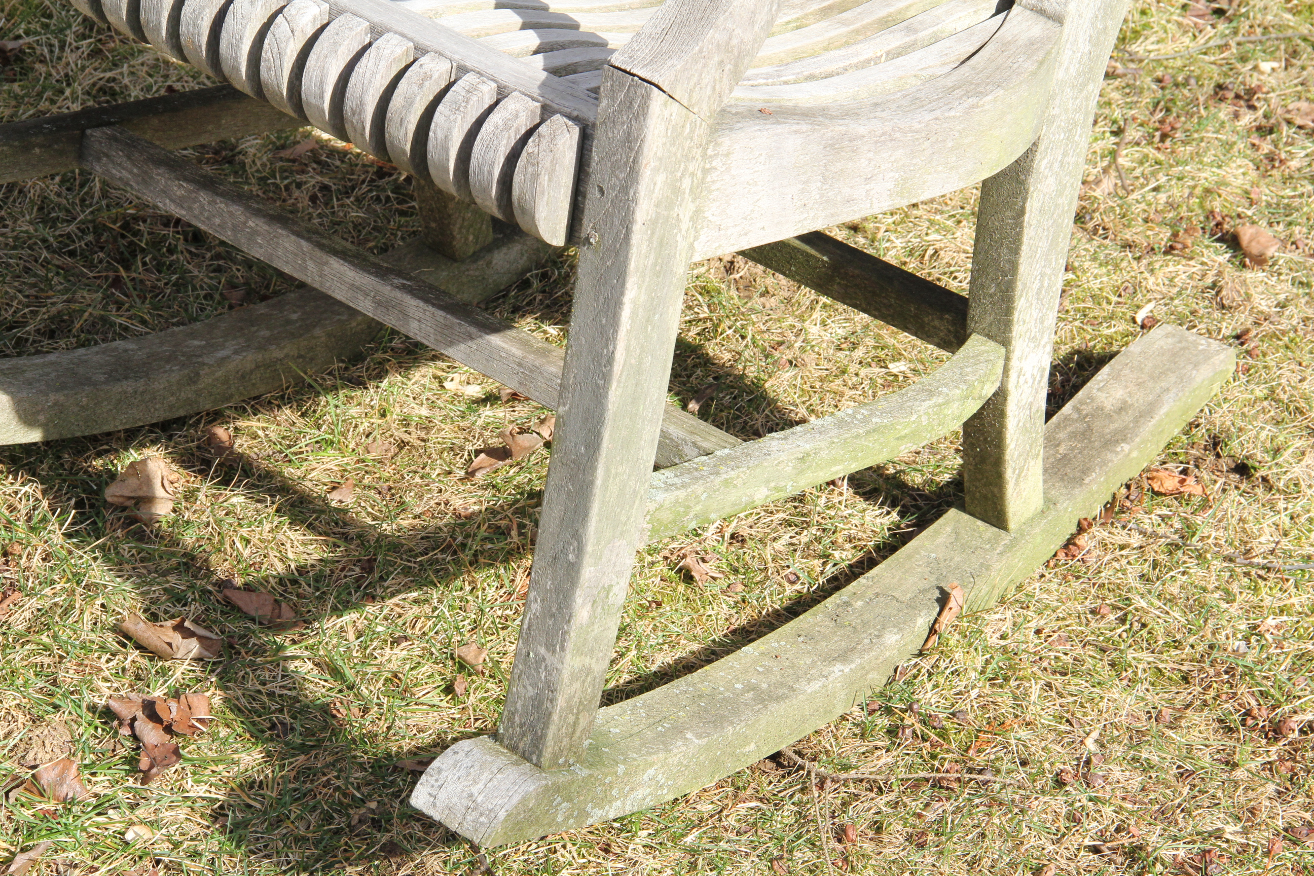 Smith and Hawken Teak Rocker Pair