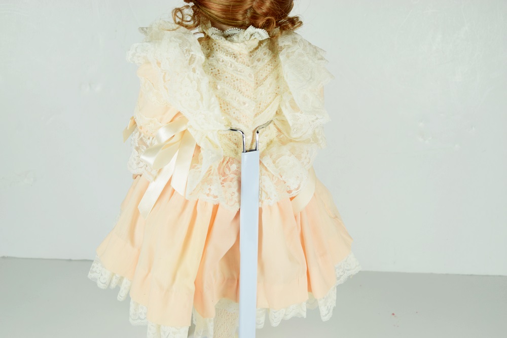 Lee Middleton Original Soft Skin Doll in Peach Dress