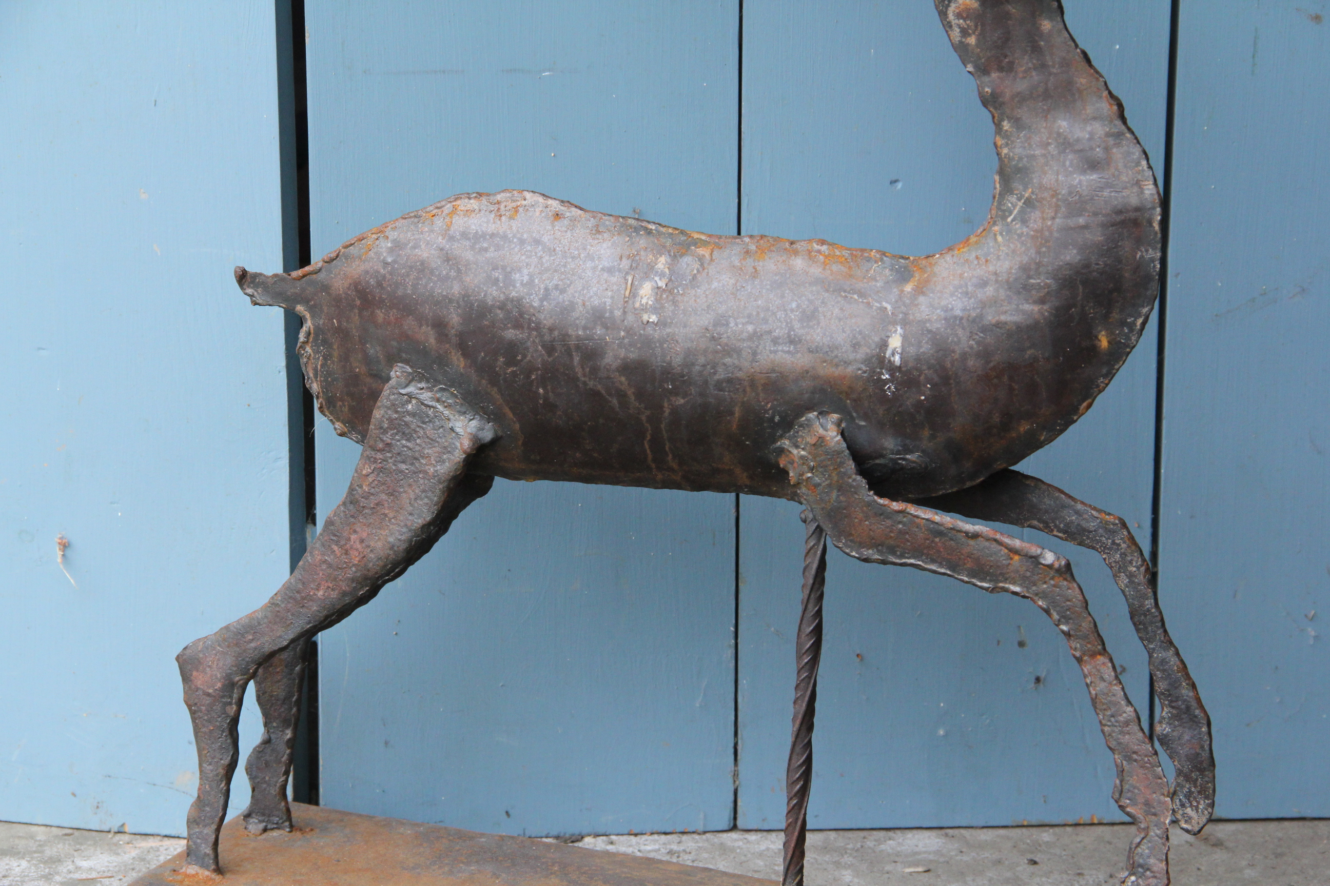 Vintage Classic Pottery  Deer Candelabra