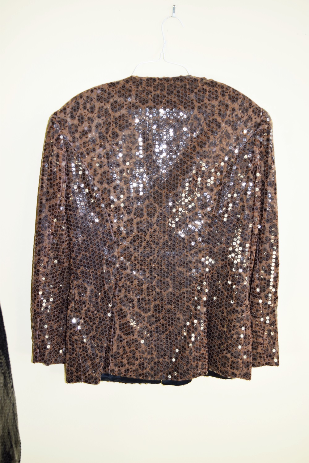 Vintage Bill Blass Sequin Jacket and Brown Sequin Jacket
