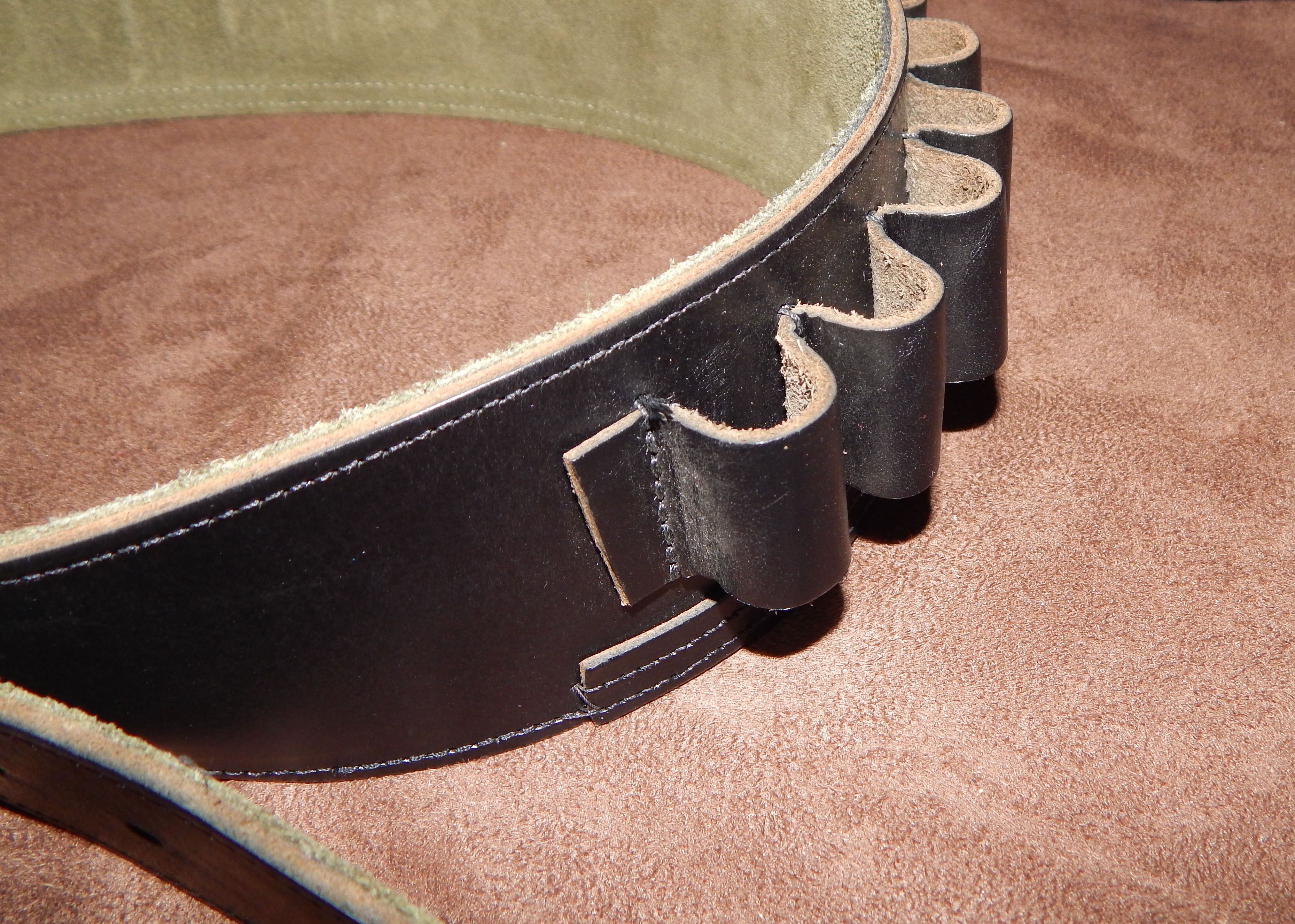Levy's Leather Shotgun Shell Belt