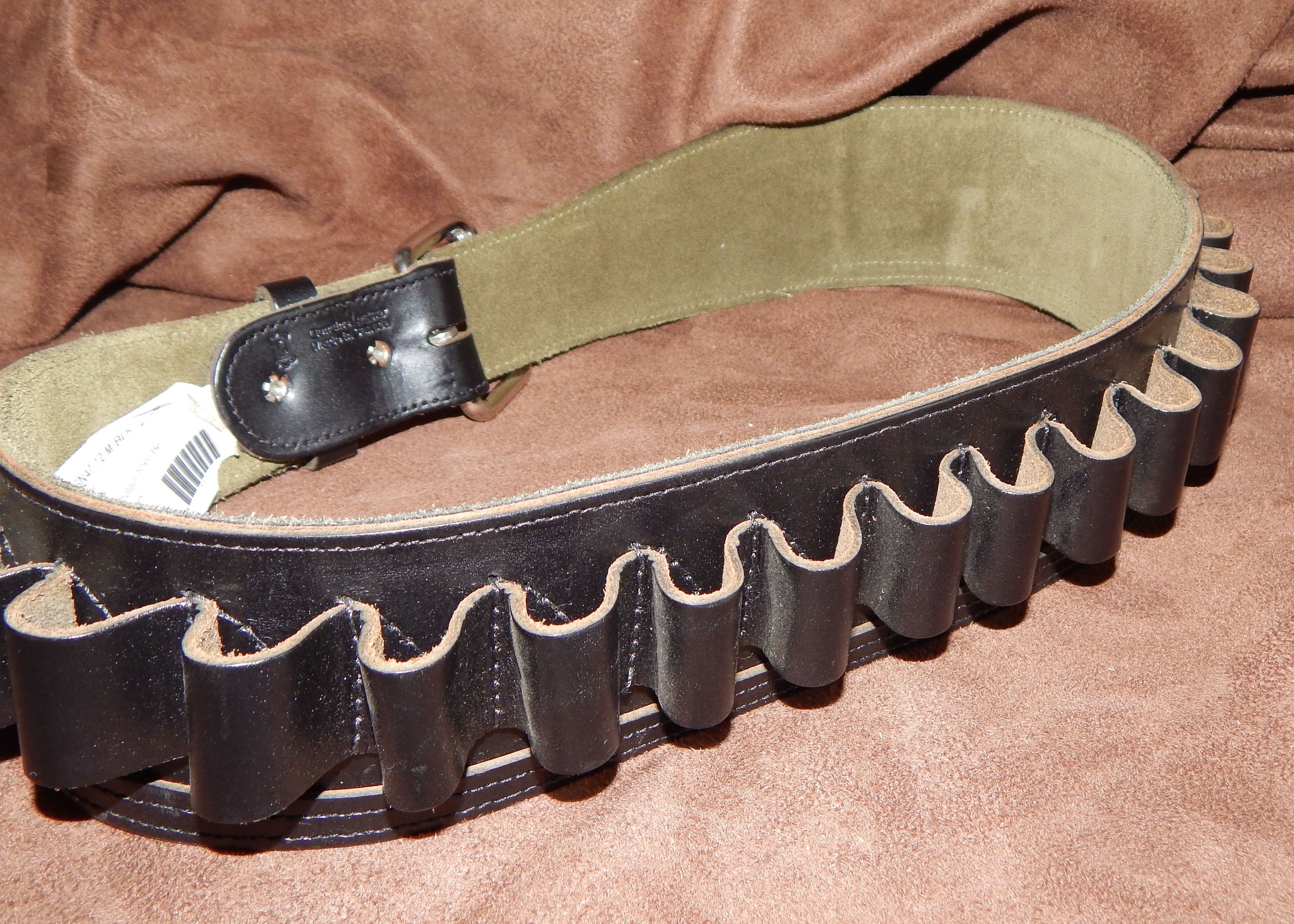 Levy's Leather Shotgun Shell Belt