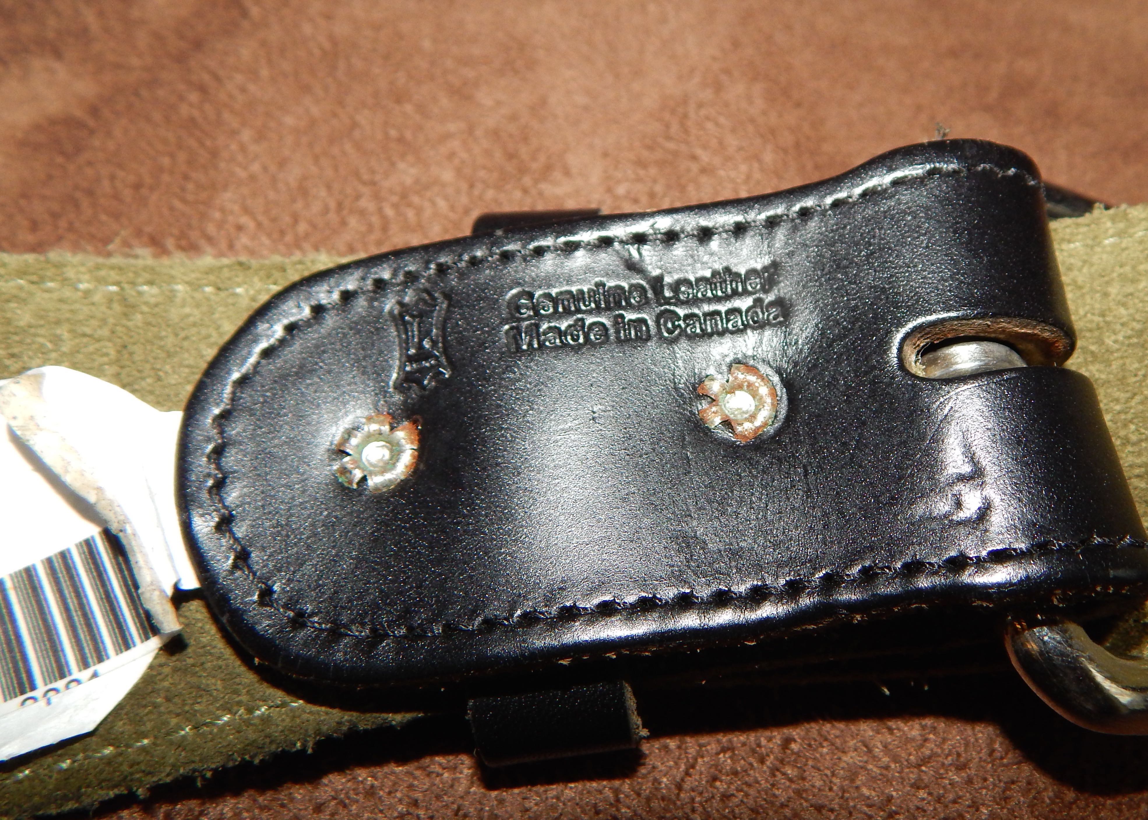 Levy's Leather Shotgun Shell Belt