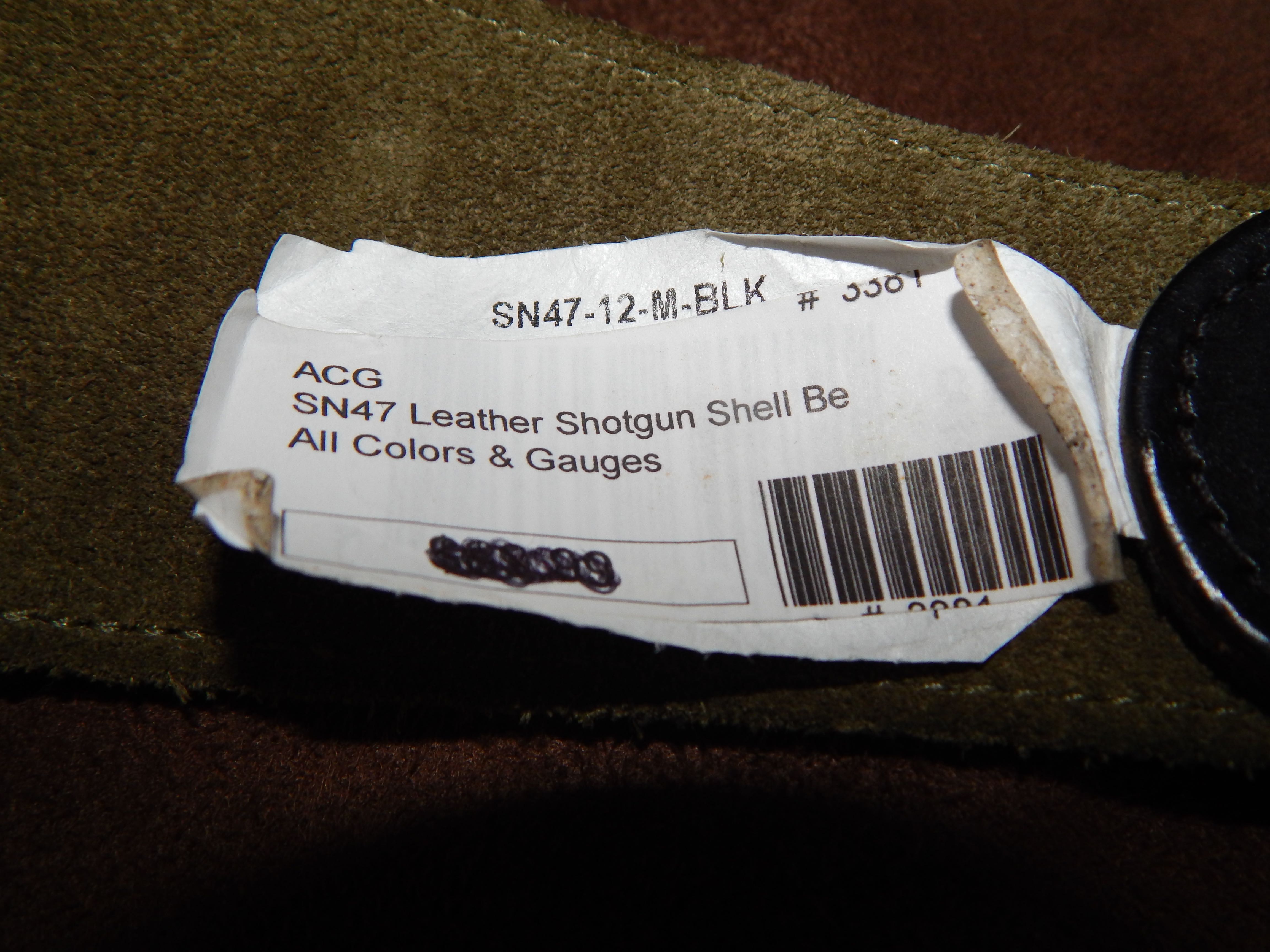 Levy's Leather Shotgun Shell Belt