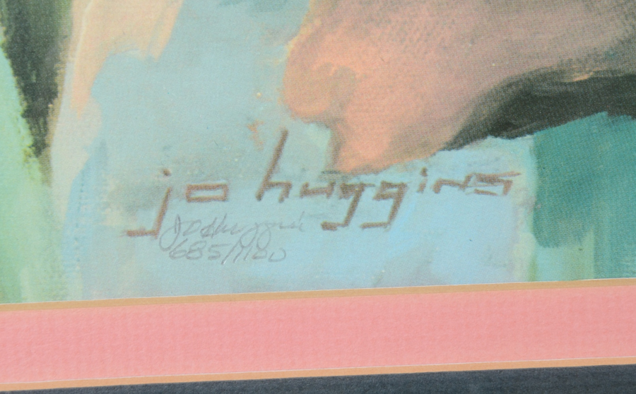 Limited Edition Photo Offset Signed by Jo Huggins