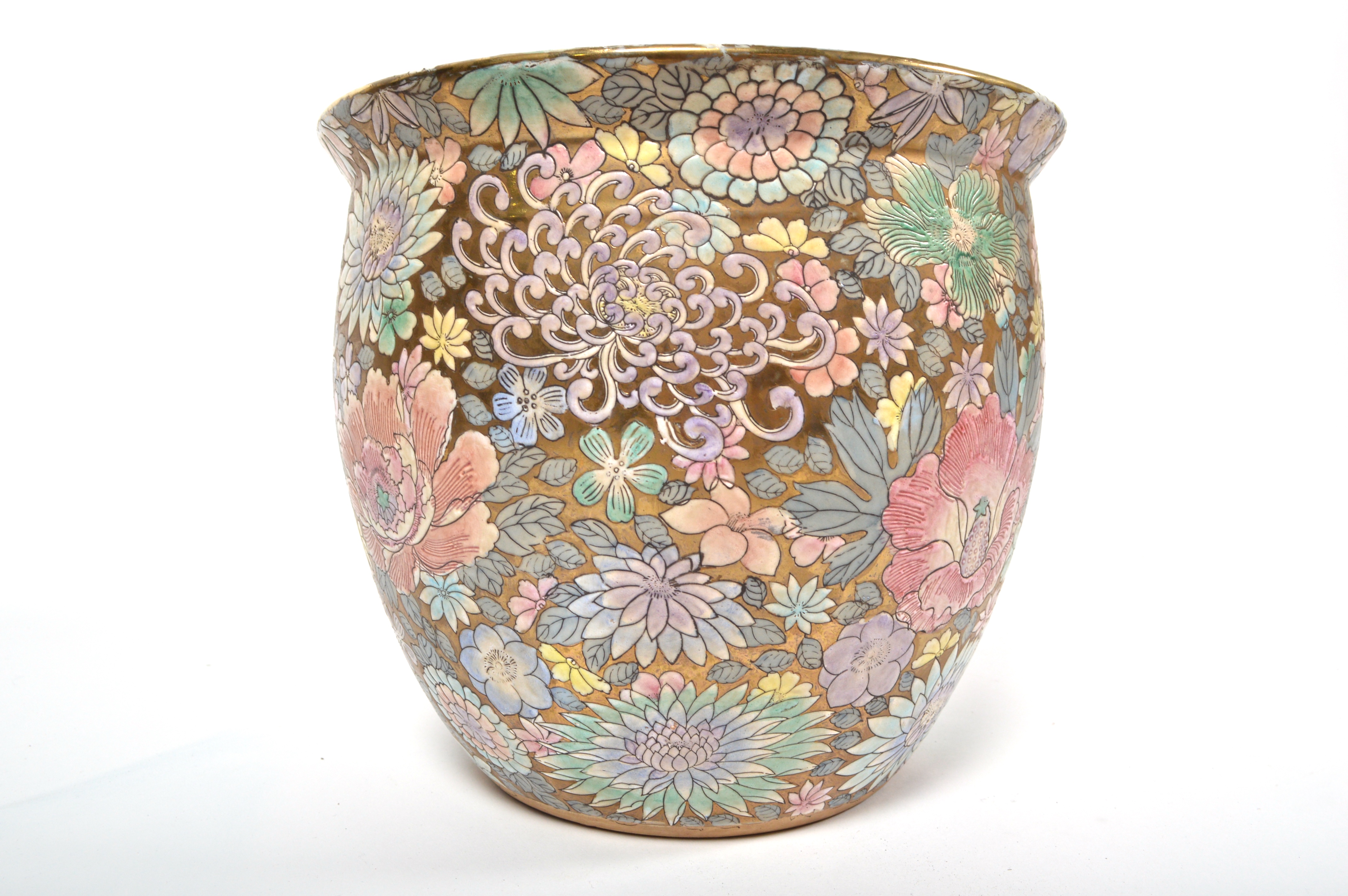 Andrea by Sadek Hand-Painted Ceramic Planter