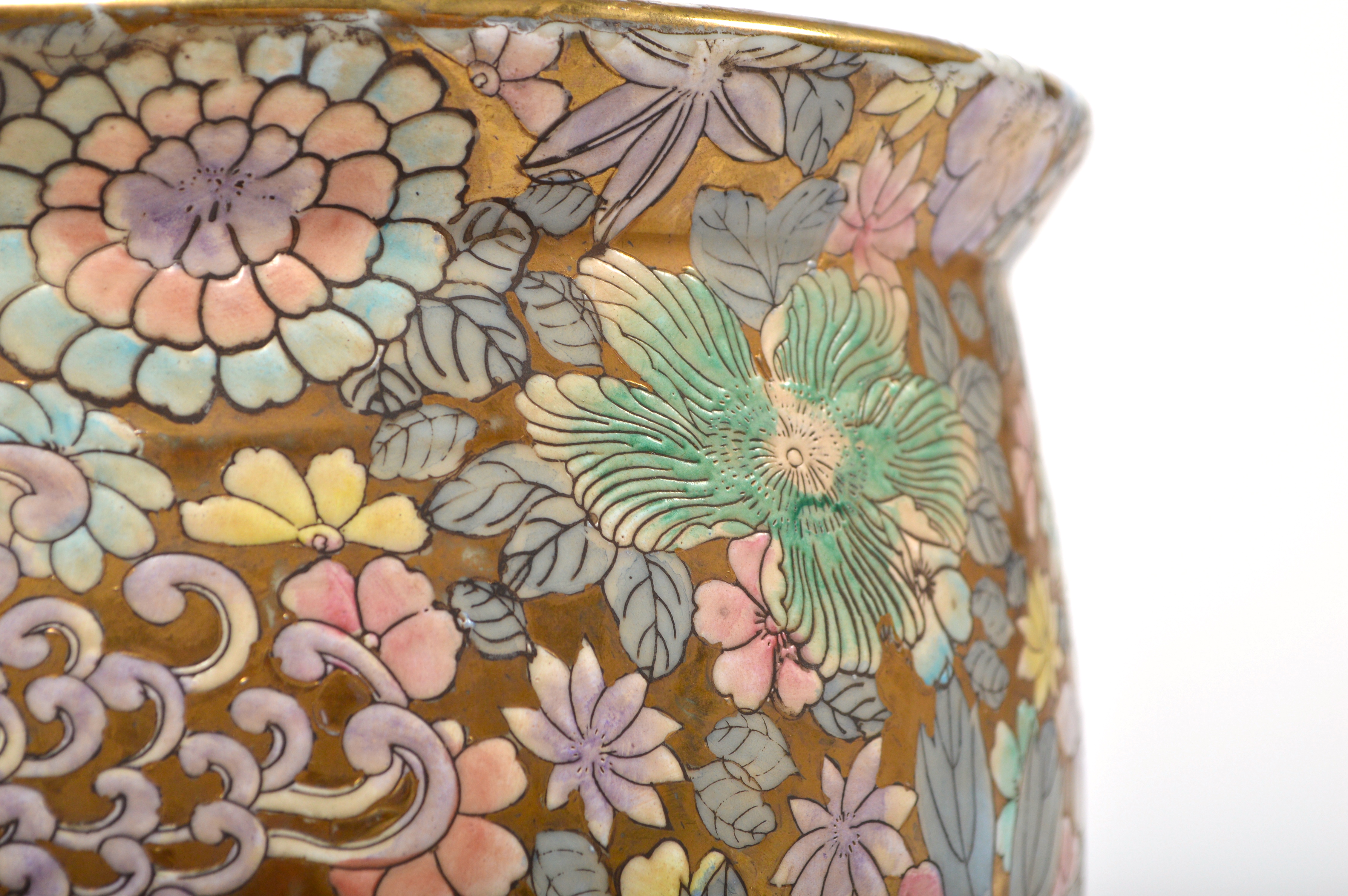 Andrea by Sadek Hand-Painted Ceramic Planter