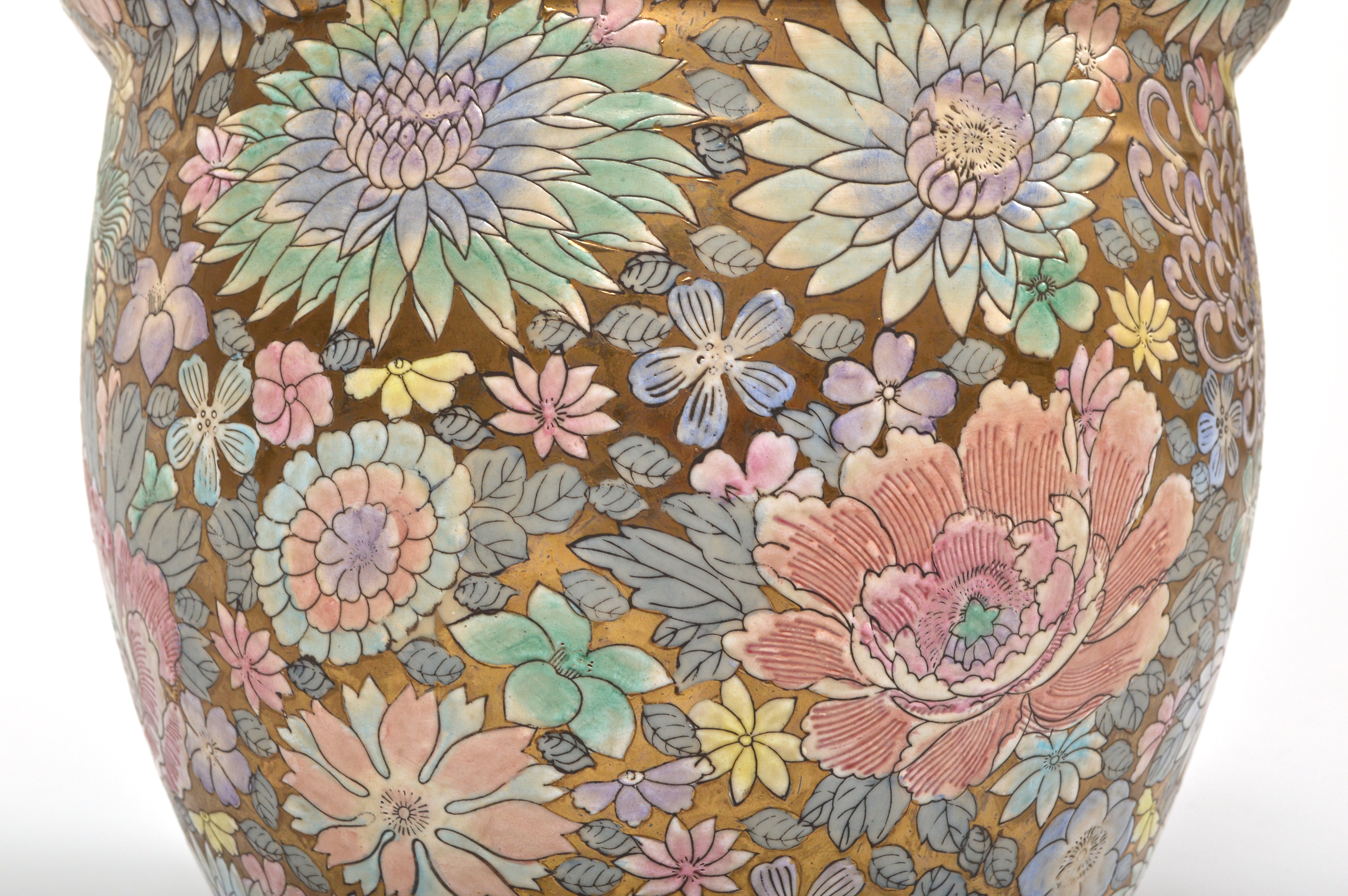 Andrea by Sadek Hand-Painted Ceramic Planter