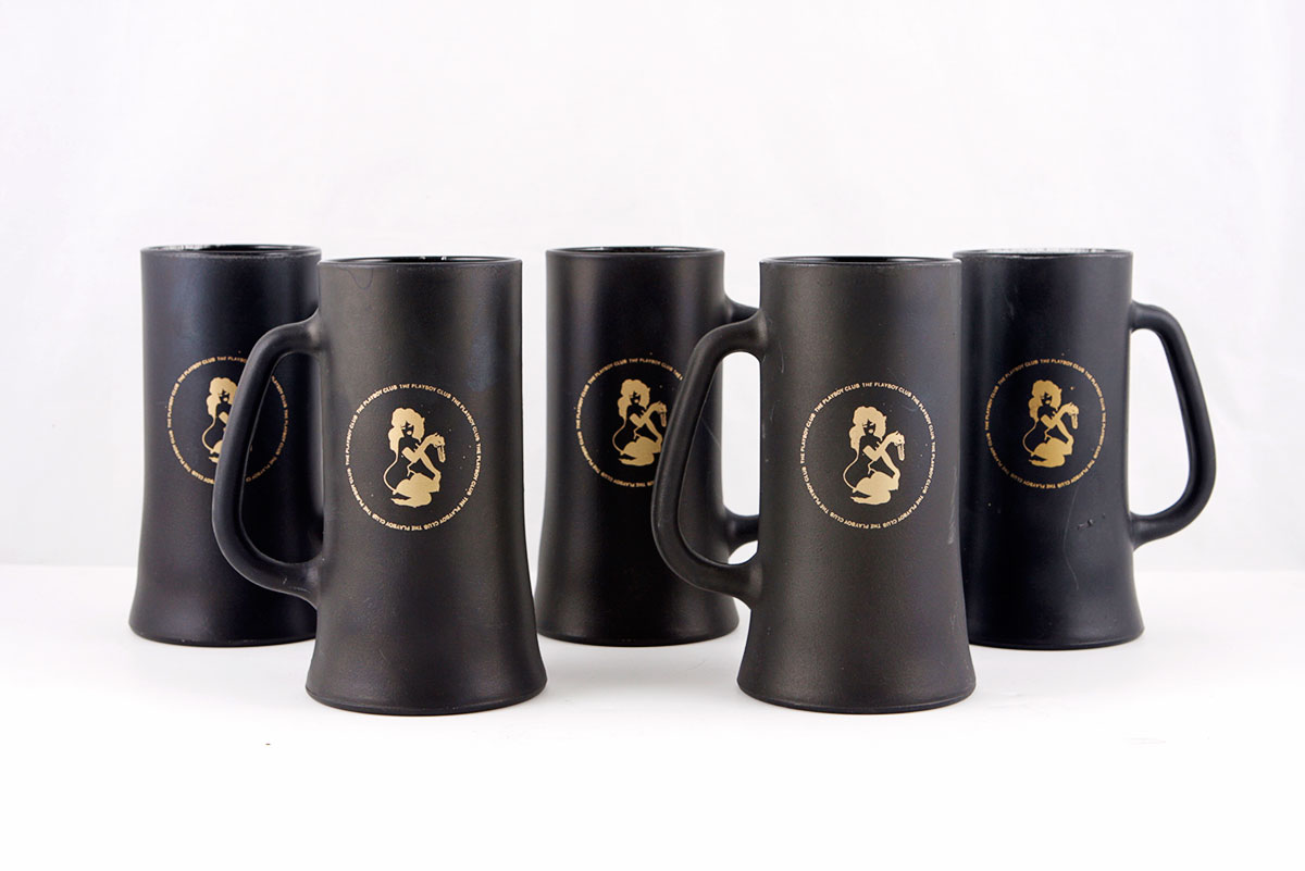 Playboy Club Beer Mug Set