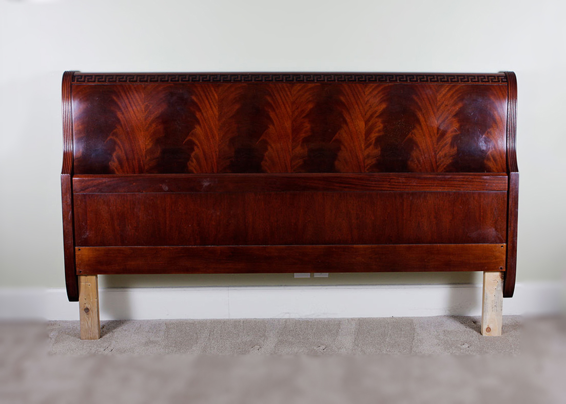 Baker King Size Mahogany Headboard