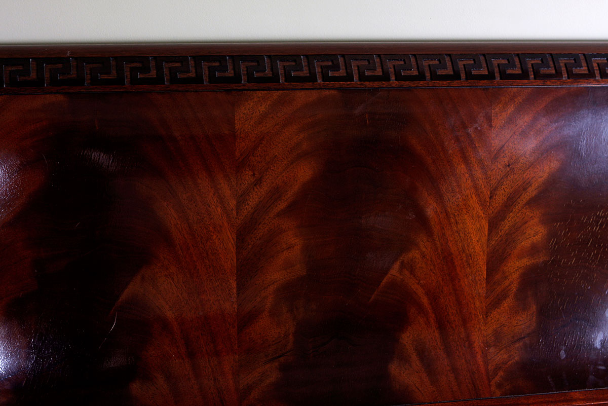 Baker King Size Mahogany Headboard