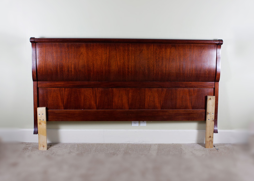 Baker King Size Mahogany Headboard