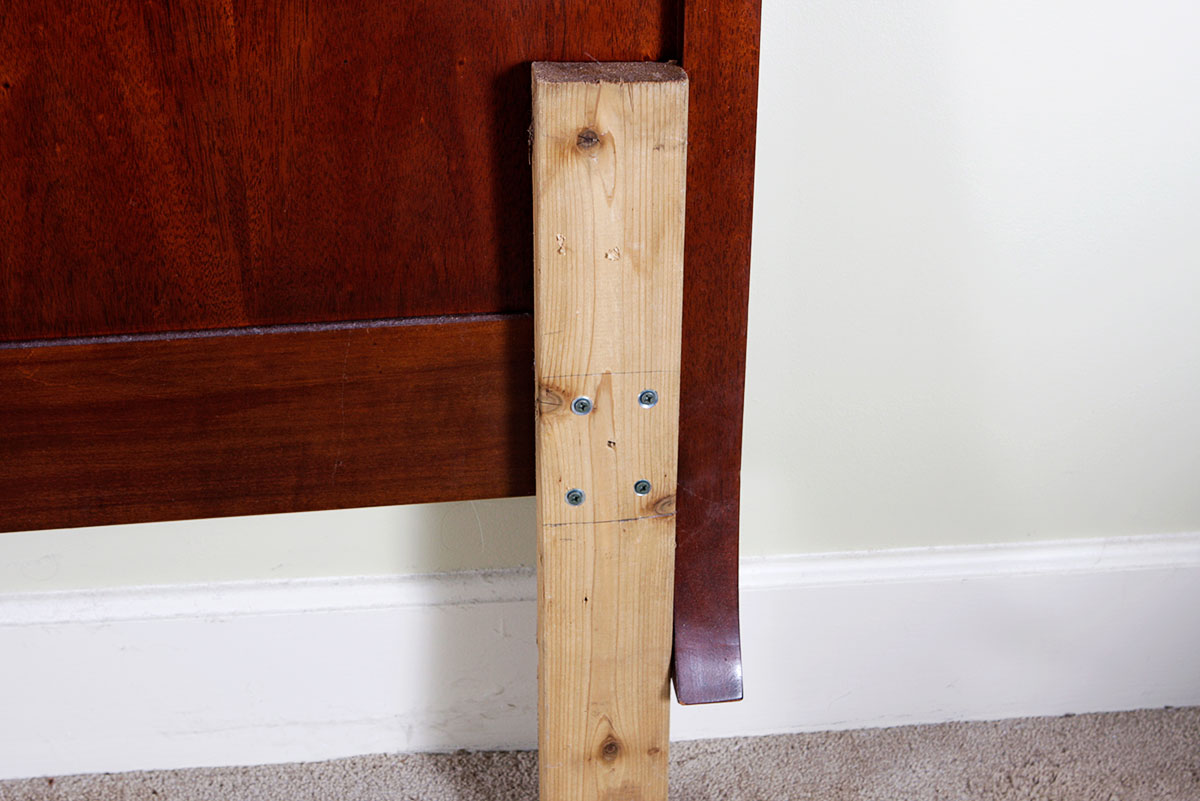 Baker King Size Mahogany Headboard