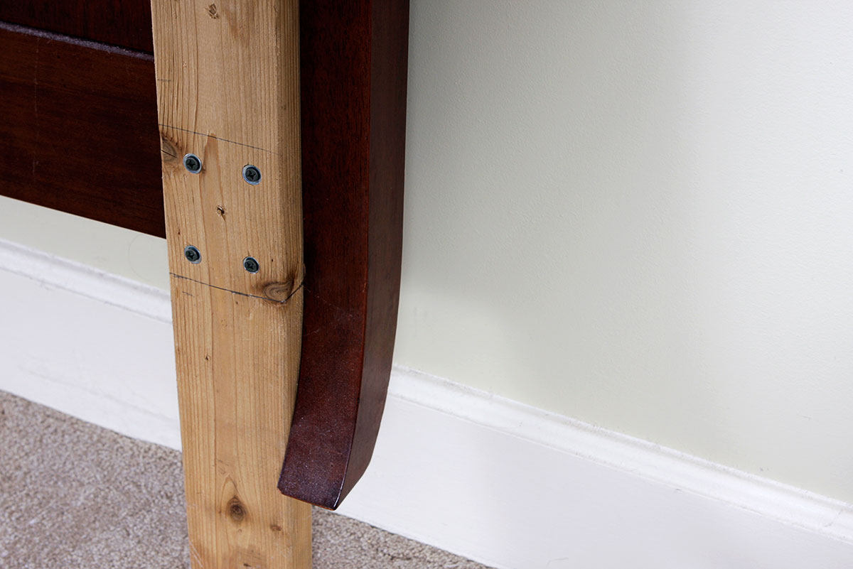 Baker King Size Mahogany Headboard