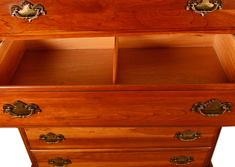 Cherry Chest on Chest Dresser